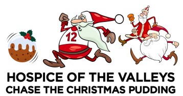 Hospice of the Valleys Chase the Christmas Pudding Festive Family Fun Run 2025